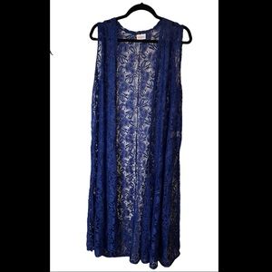 BNWT LulaRoe Joy in Blue Lace